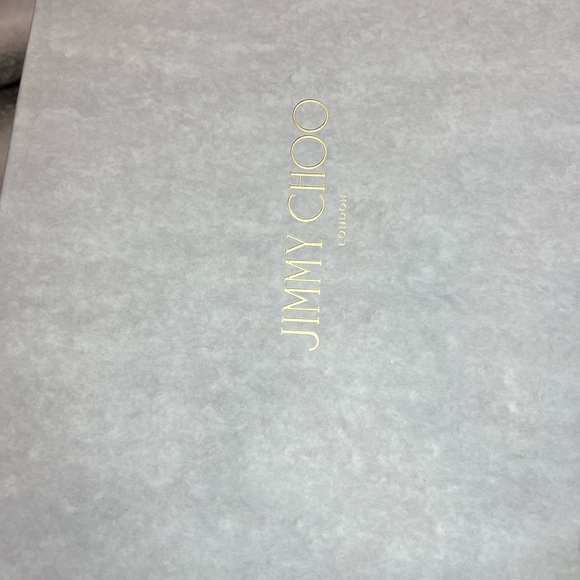 Jimmy Choo Alissa 120 Natural Black Cork Grossgrain Wedges - Picture 10 of 10